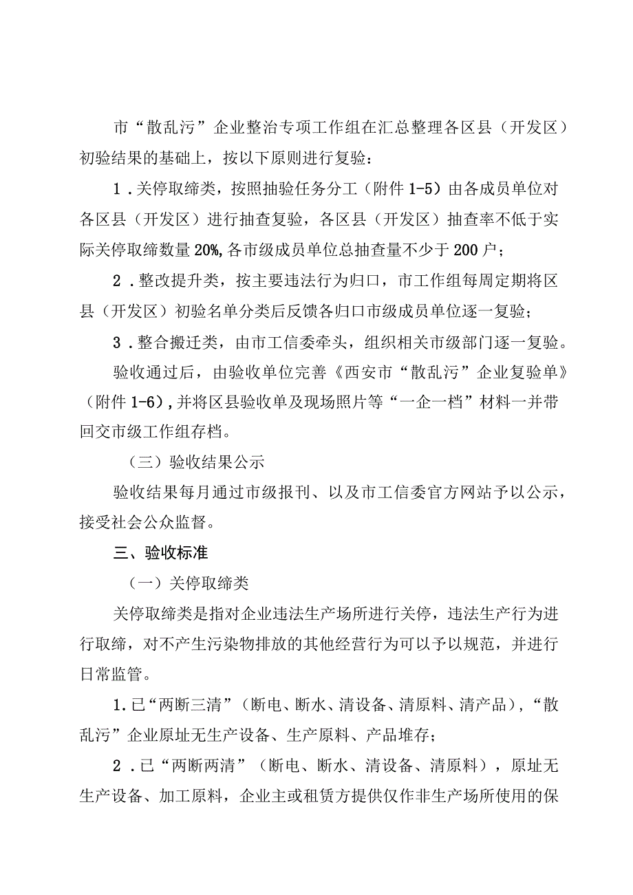 西安市“散乱污”企业验收工作方案.docx_第2页