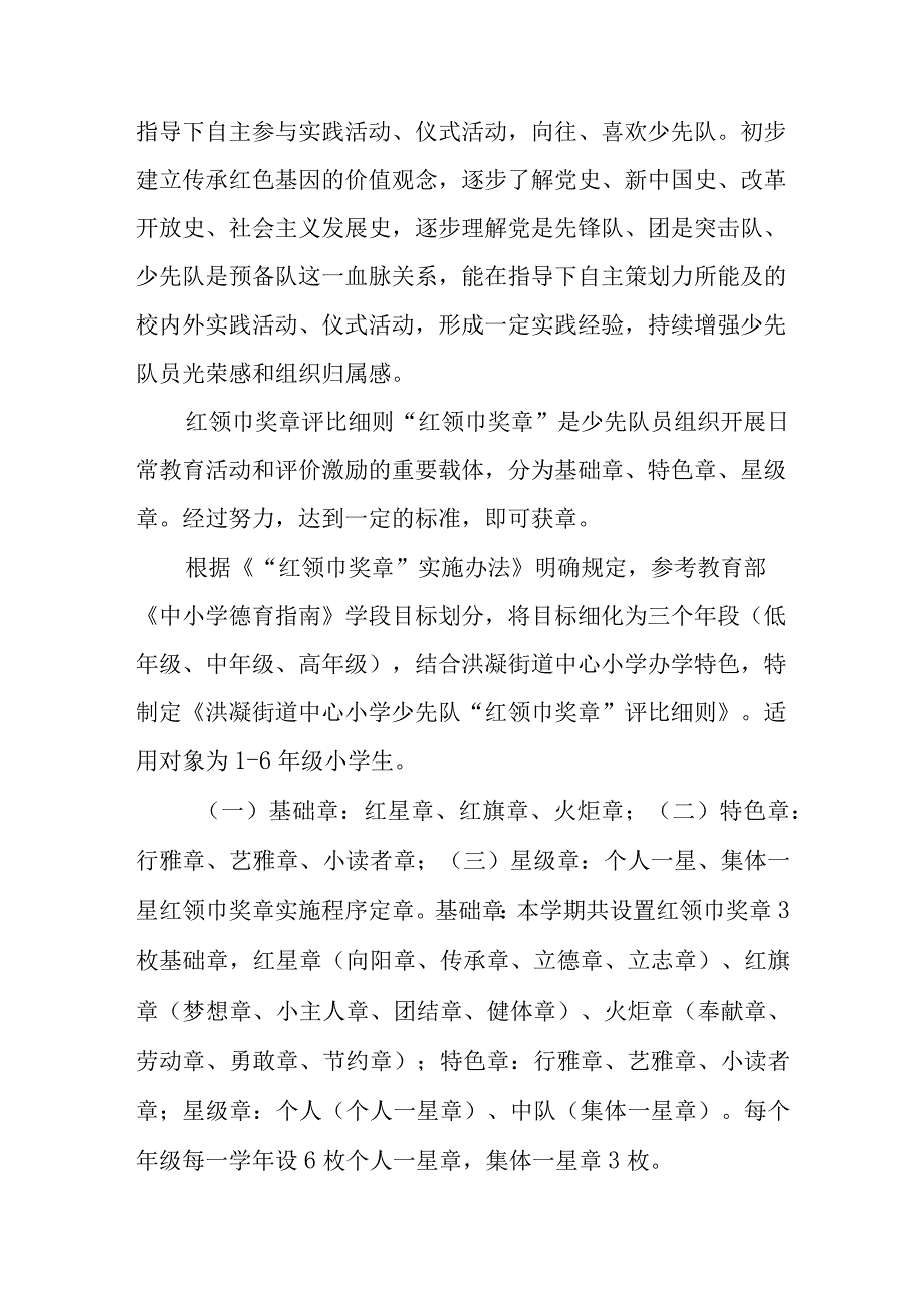 小学少先队“红领巾奖章”实施方案.docx_第3页