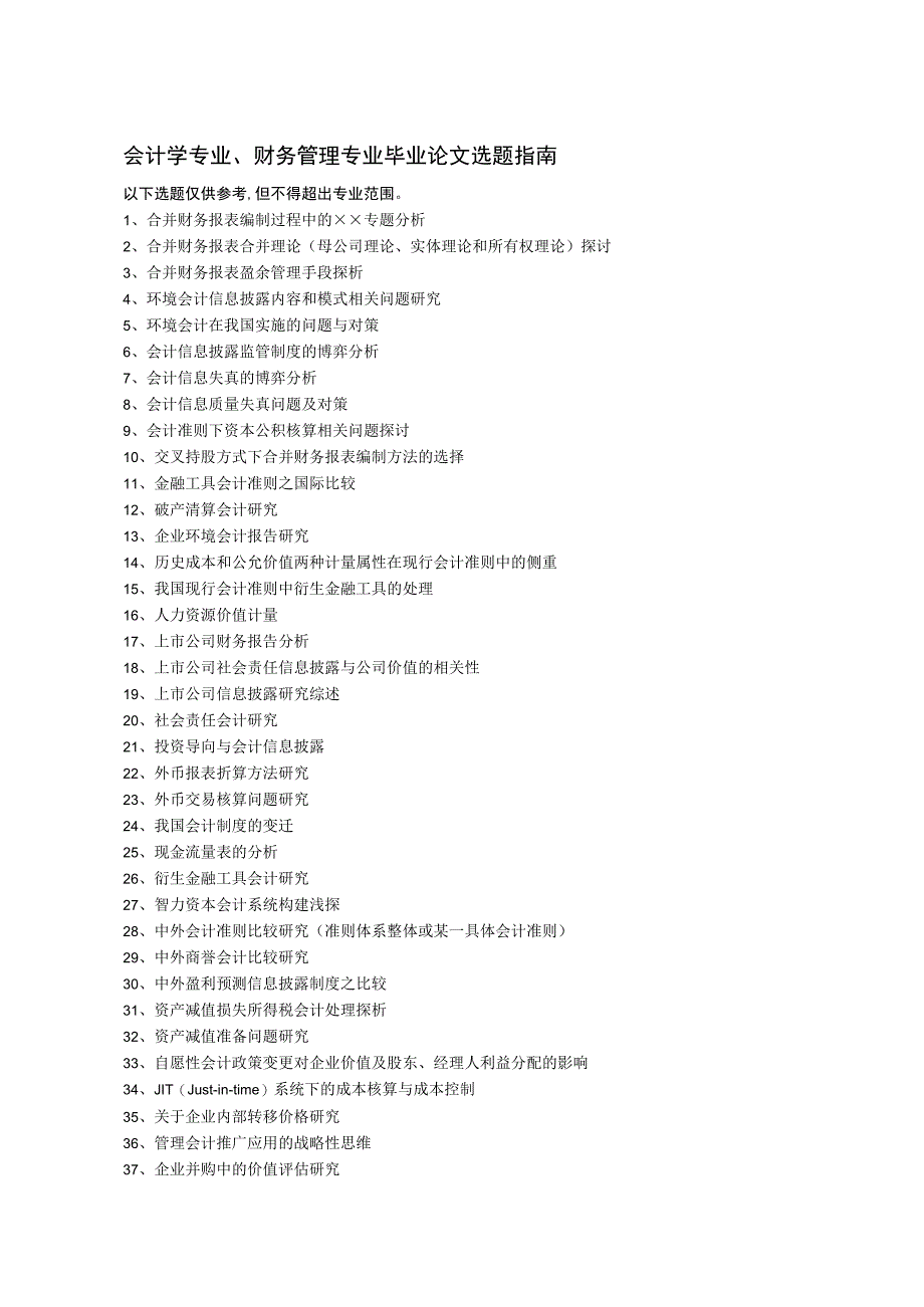 苏州大学东吴商学院会计学专业、财务管理毕业论文大纲.docx_第3页
