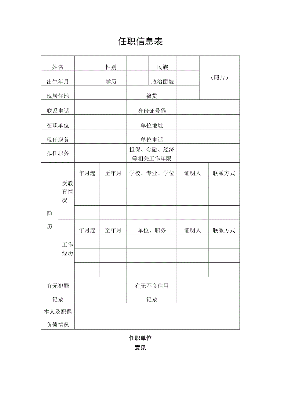 融资担保公司区外融资担保公司分支机构设立申请表.docx_第3页