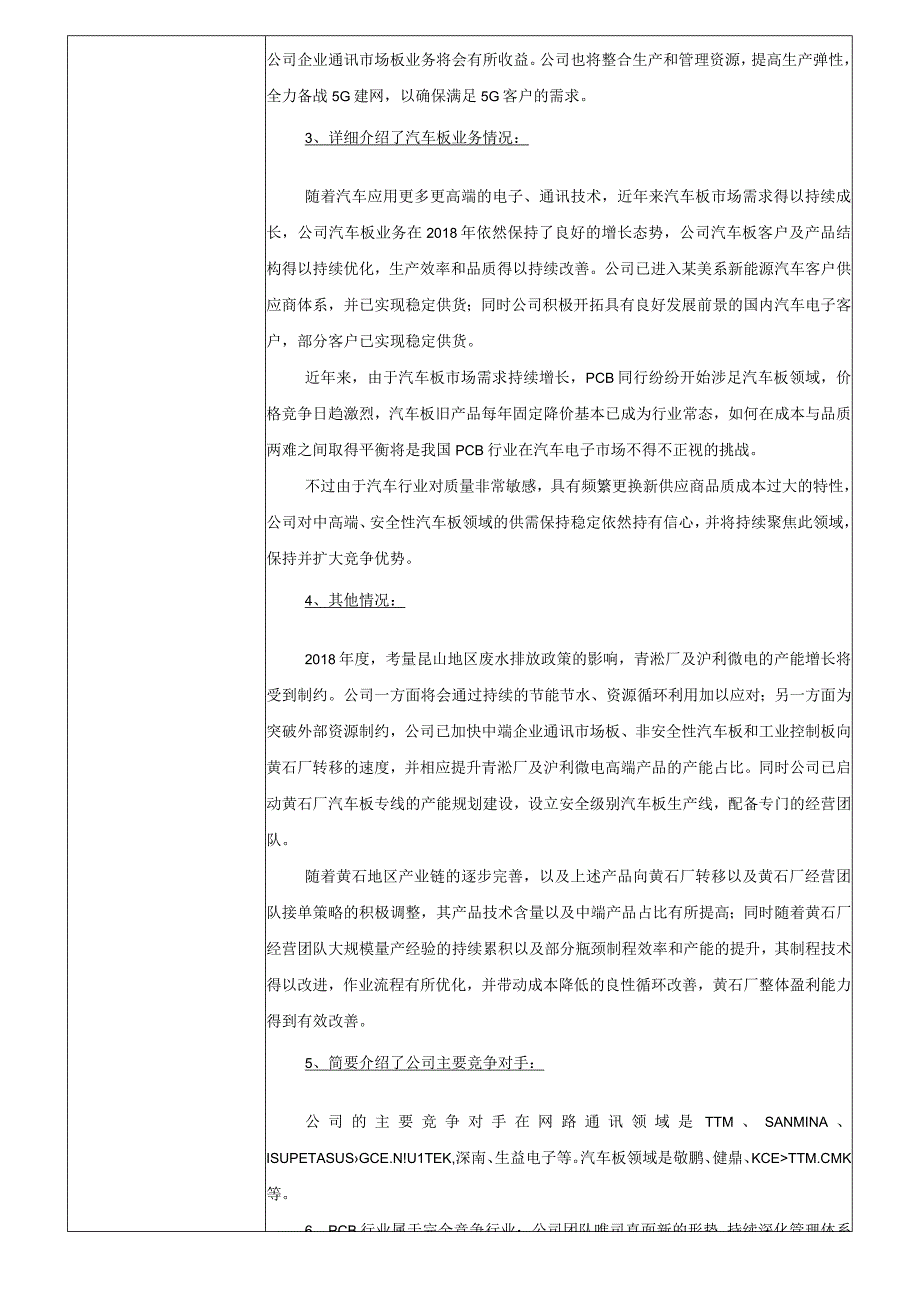 证券代码463证券简称沪电股份沪士电子股份有限公司2019年2月20日投资者关系活动记录表.docx_第2页