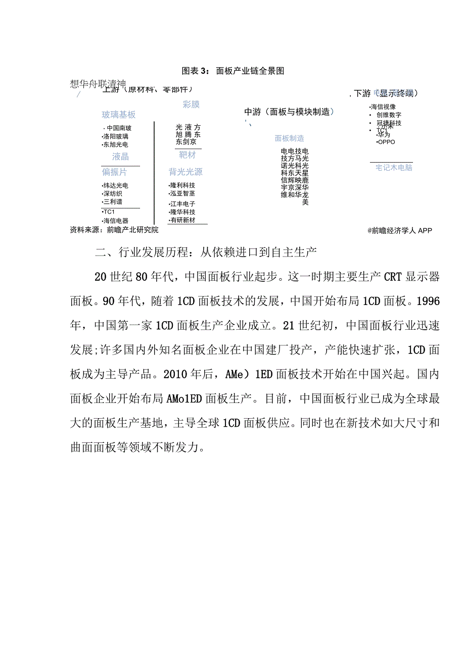 2023年中国面板行业发展研究报告.docx_第3页