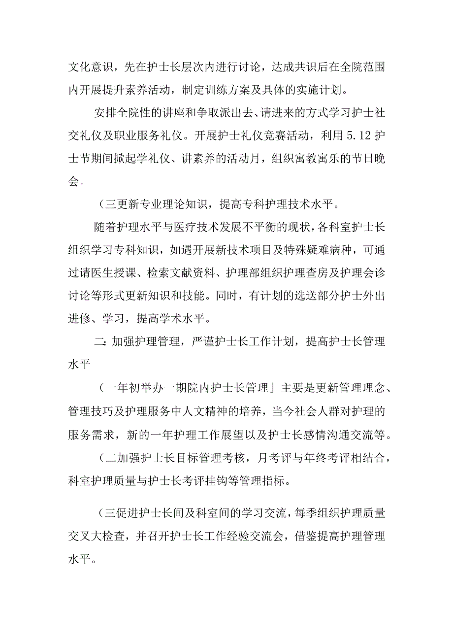 2024年护理部总带教工作计划.docx_第2页