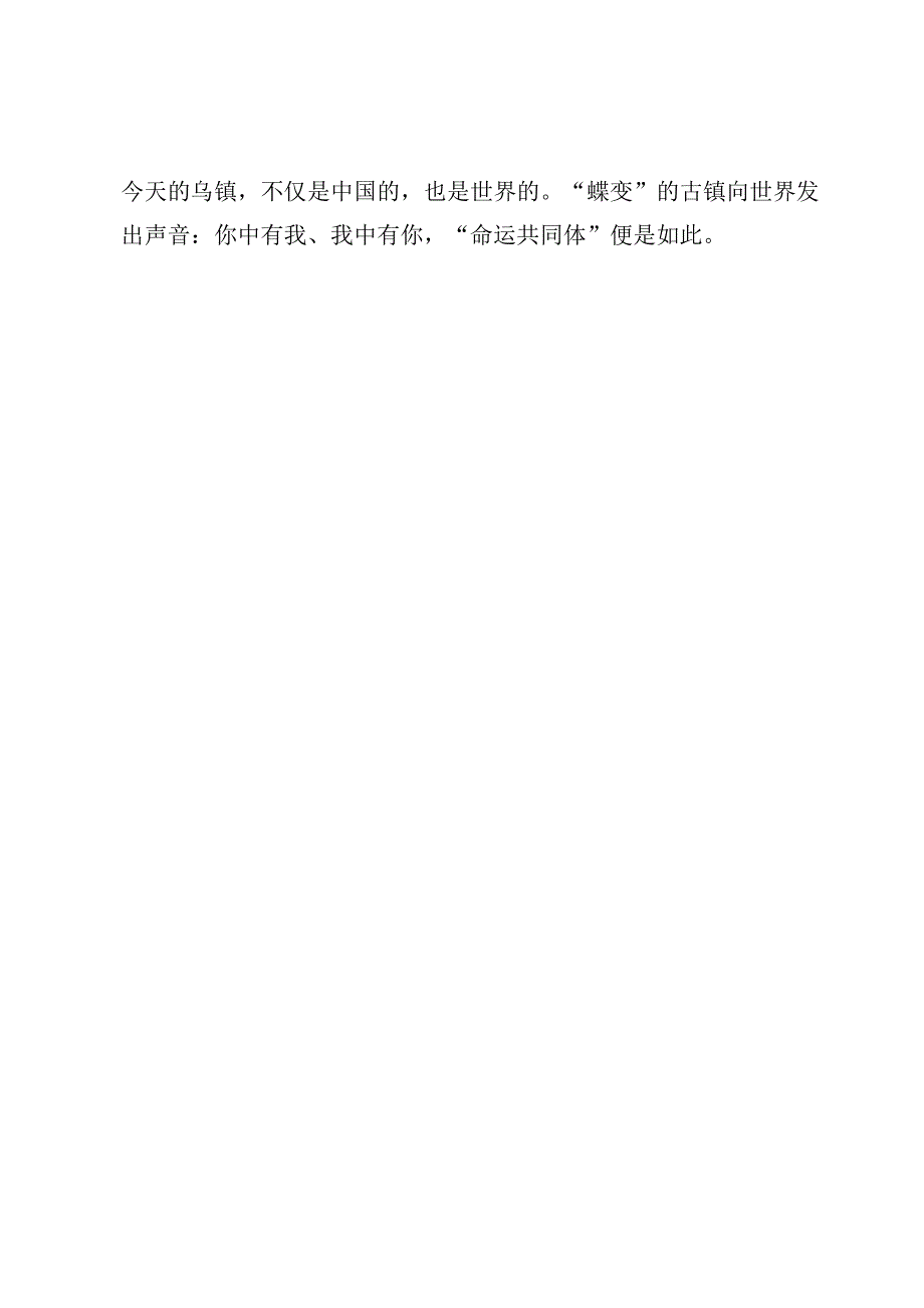 世界互联网大会乌镇峰会十周年感悟心得及参加世界互联网大会乌镇峰会发言【3篇】.docx_第3页