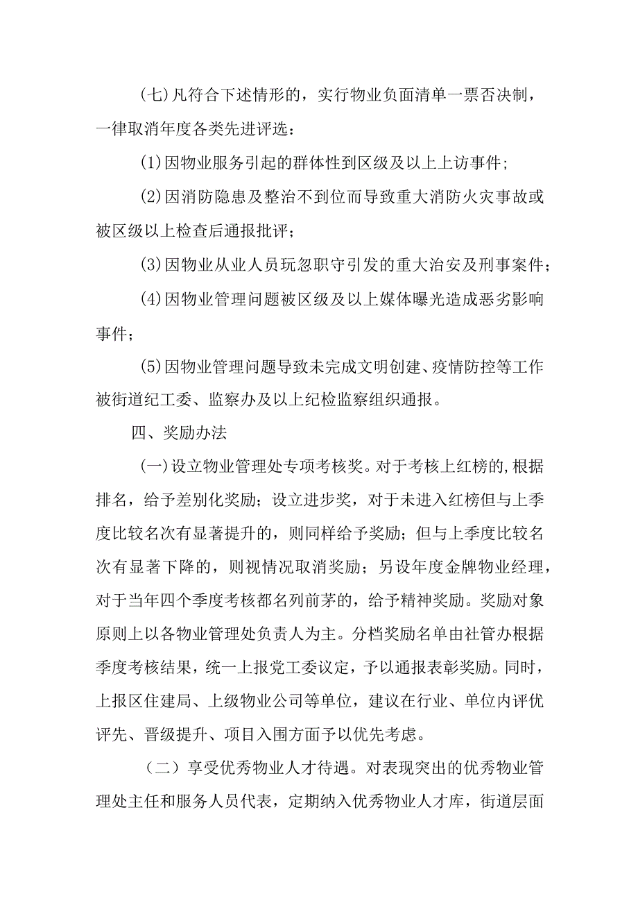 XX街道物业管理工作考核实施办法.docx_第3页