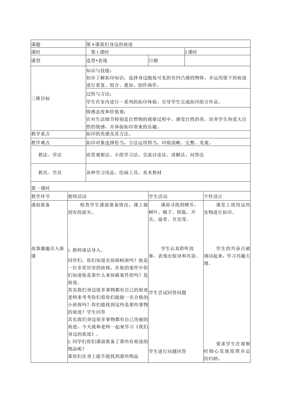 《小学绘画技法应用》主题系列课程_《小学绘画技法—画中的生活》教学设计微课公开课教案教学设计课件.docx_第1页