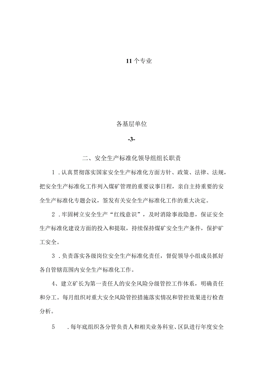 安全生产标准化组织机构各岗位职责.docx_第3页