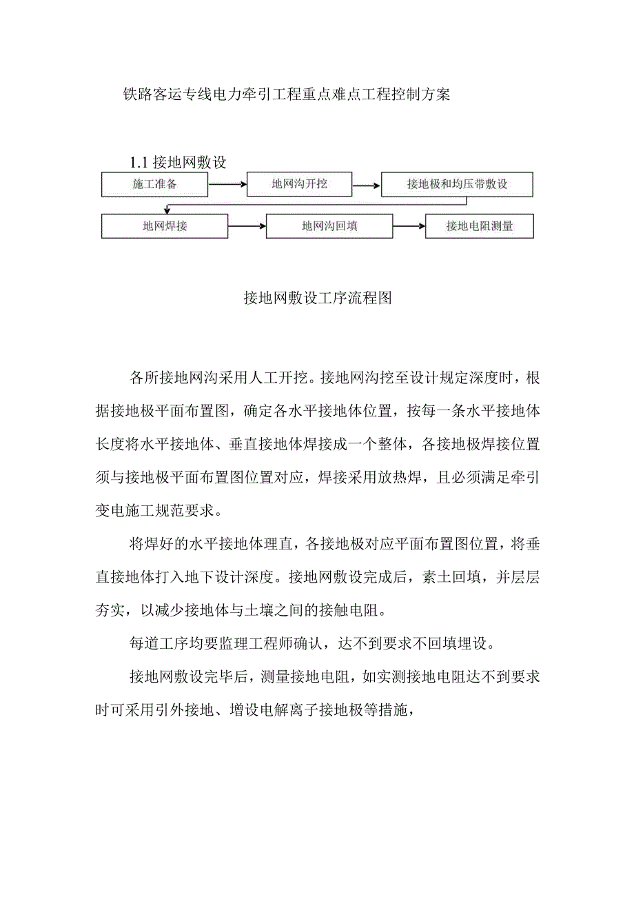 铁路客运专线电力牵引工程重点难点工程控制方案.docx_第1页