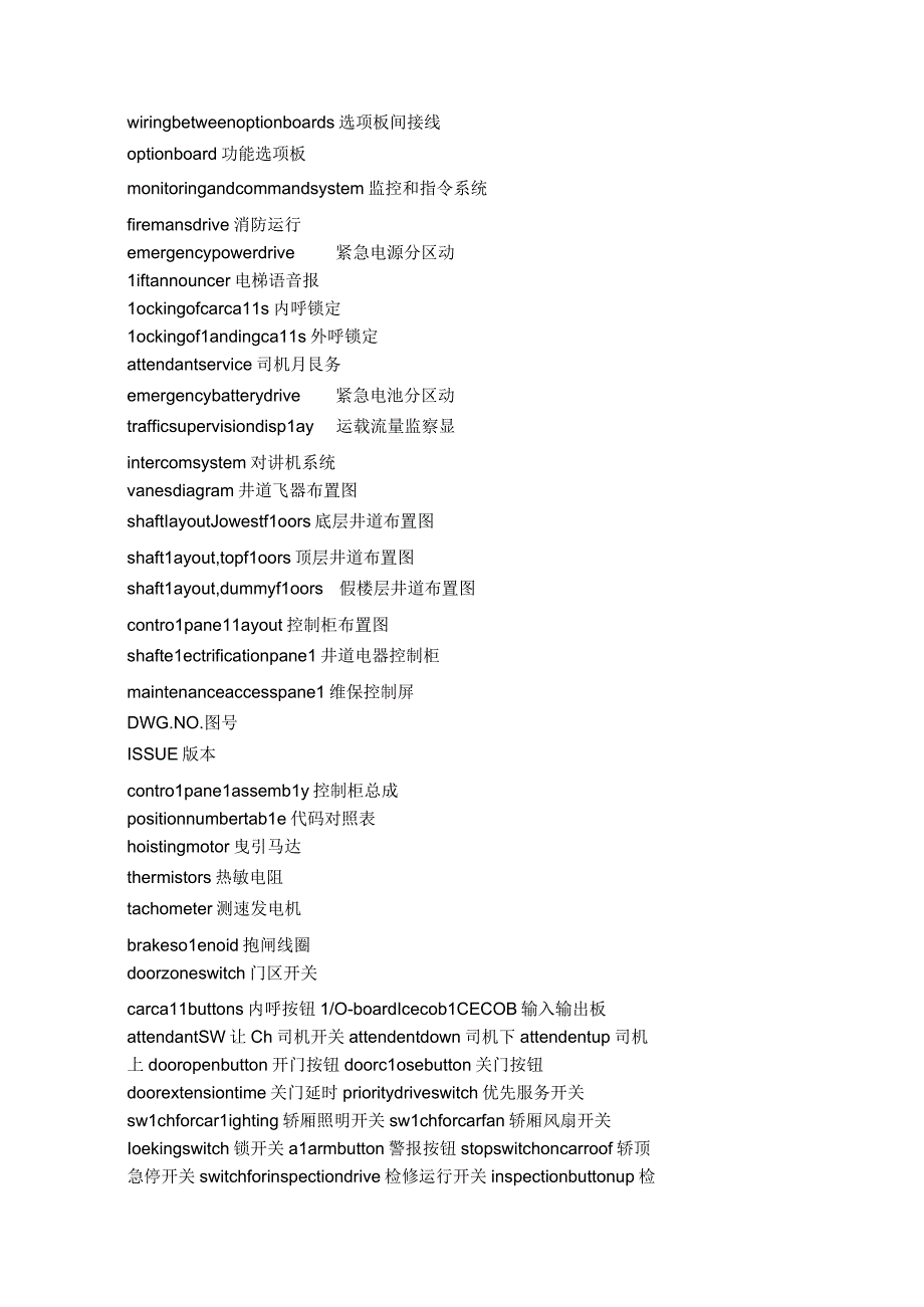 巨人通力电梯图纸说明.docx_第2页