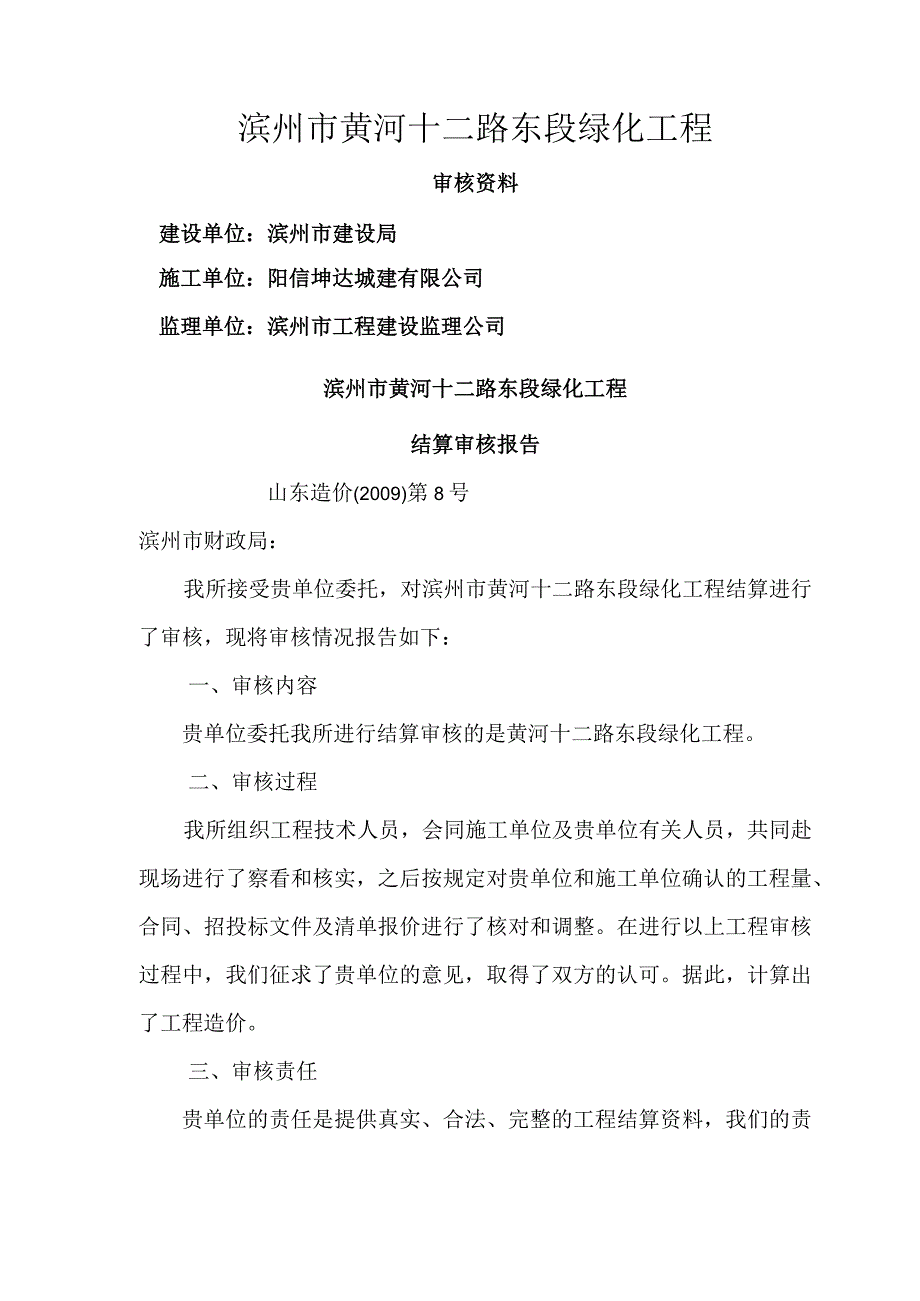 工程审核报告.docx_第1页