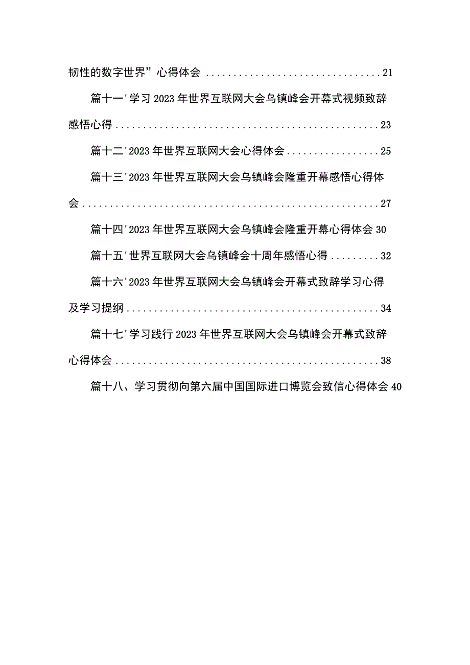 参加世界互联网大会乌镇峰会发言稿最新版18篇合辑.docx_第2页