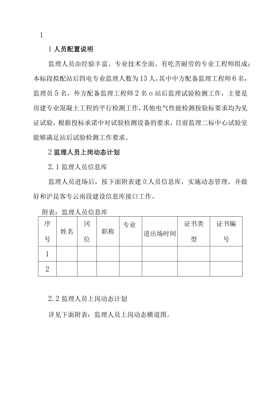 铁路客运专线四电工程建设项目监理人员配备方案.docx_第2页