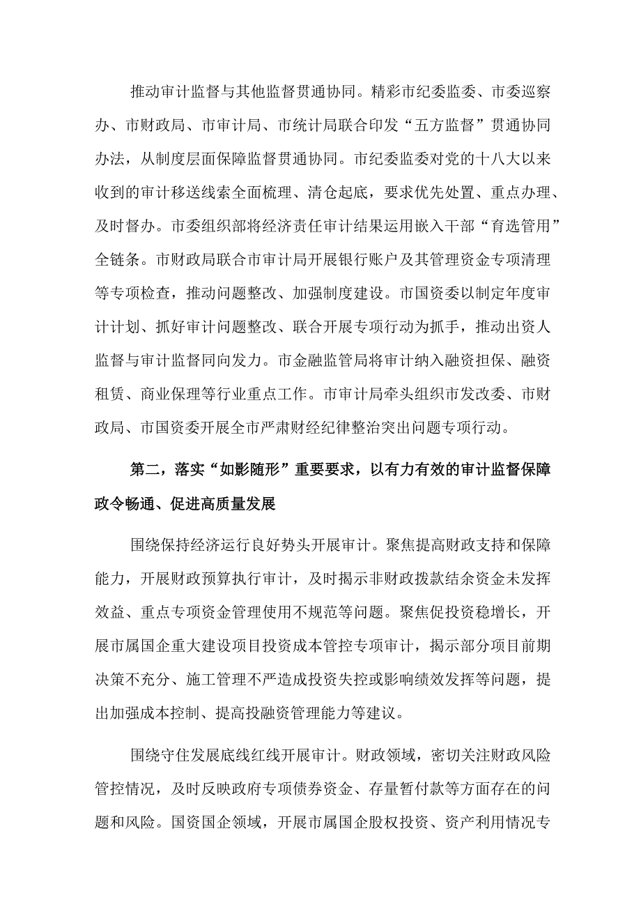 在全省审计工作调研座谈会上的汇报发言2023.docx_第3页