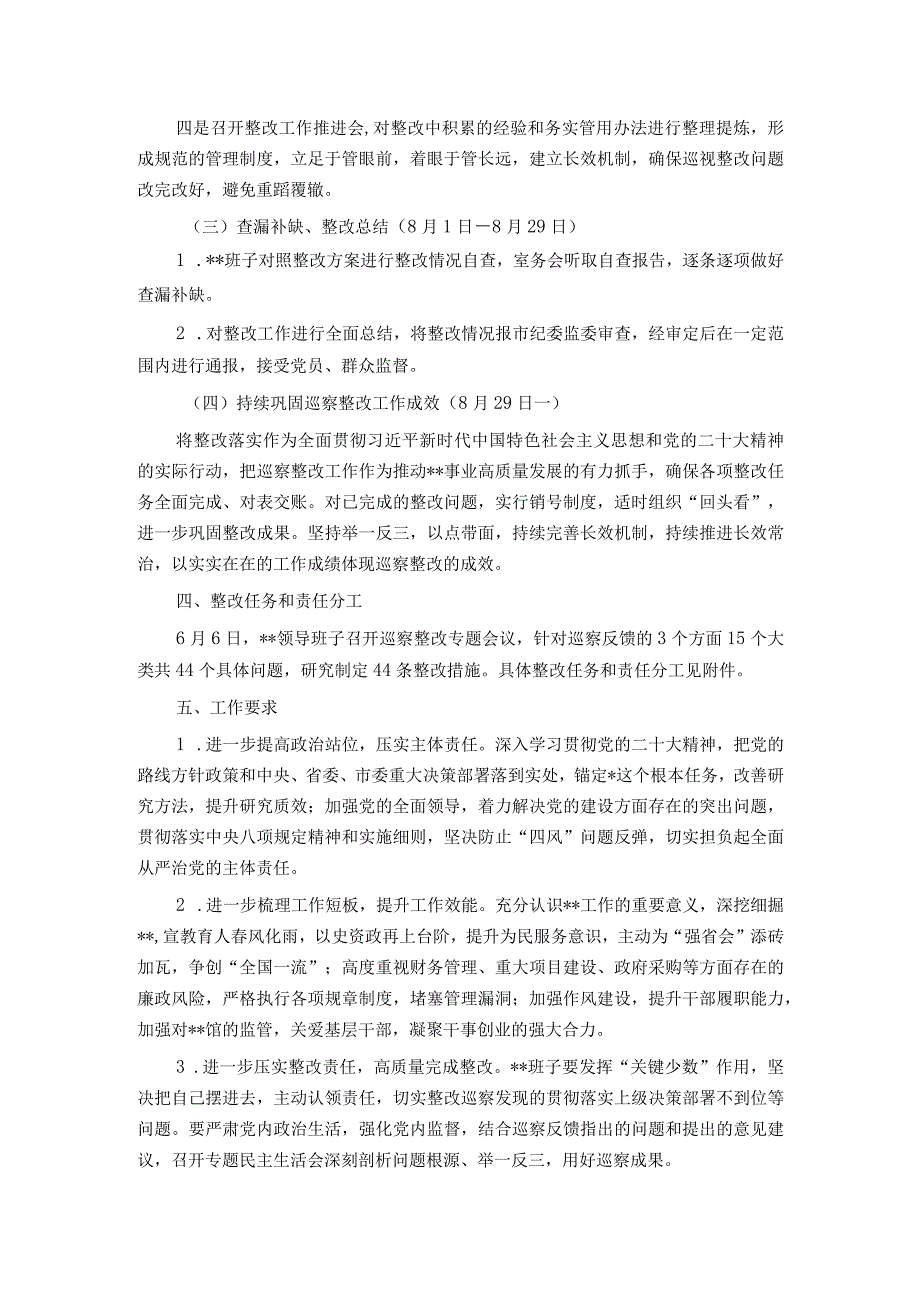 领导班子关于落实市委巡察反馈意见整改工作方案.docx_第3页