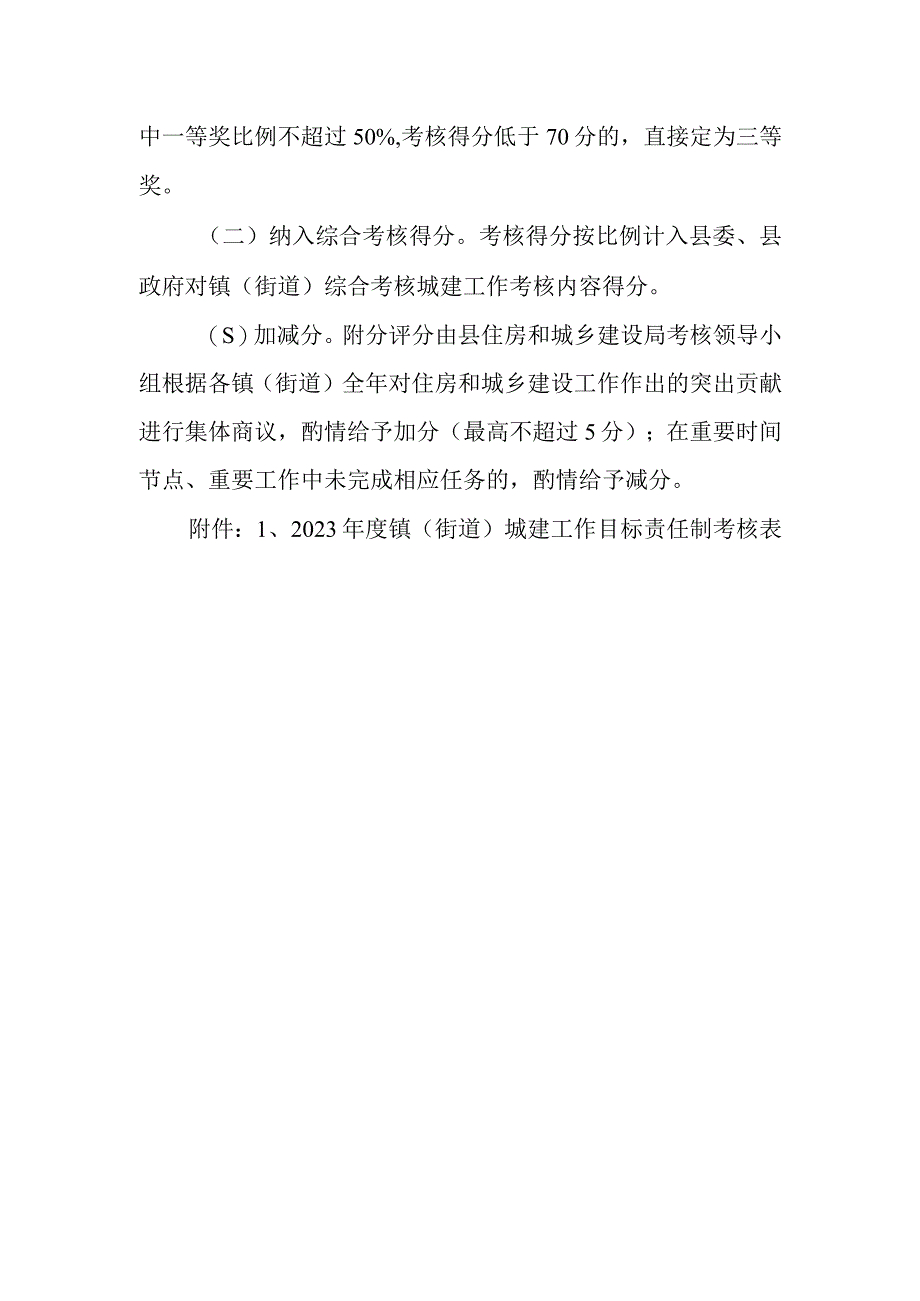 2023年度镇（街道）城建工作目标责任制考核办法.docx_第2页