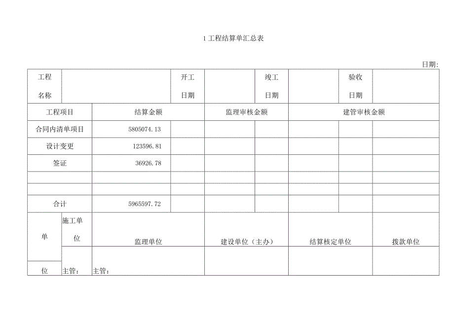 工程结算单书要点.docx_第1页