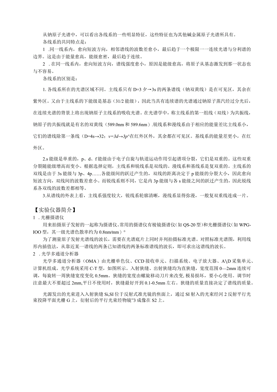 实验31-原子发射光谱观测分析(实验报告).docx_第2页