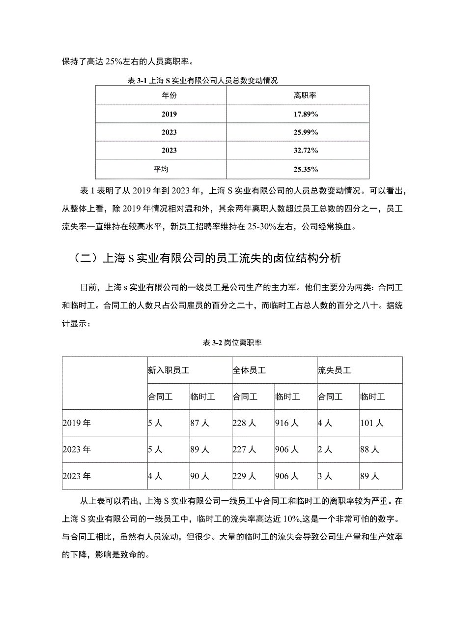 【《上海S实业有限公司的员工流失、问题及解决策略》6000字（论文）】.docx_第3页