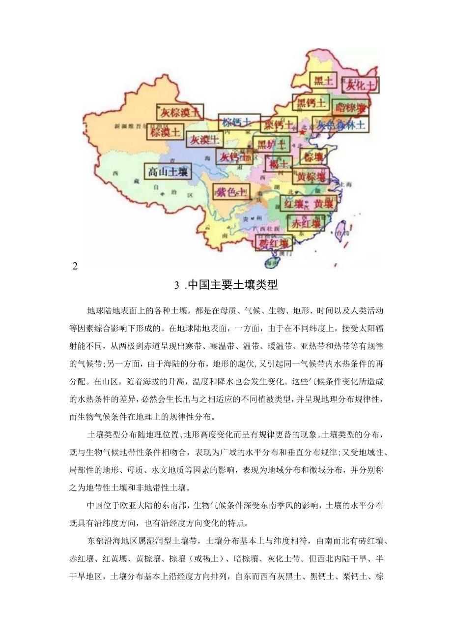 中国15种主要土壤类型和具体分布地区、土壤修复.docx_第3页