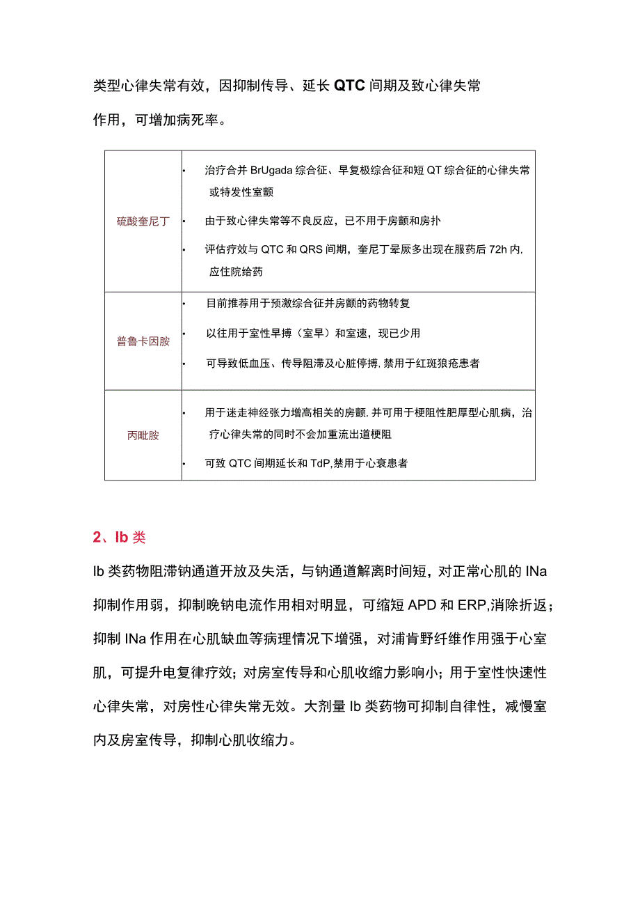 2024常用抗心律失常药物的作用机制和临床应用汇总.docx_第2页