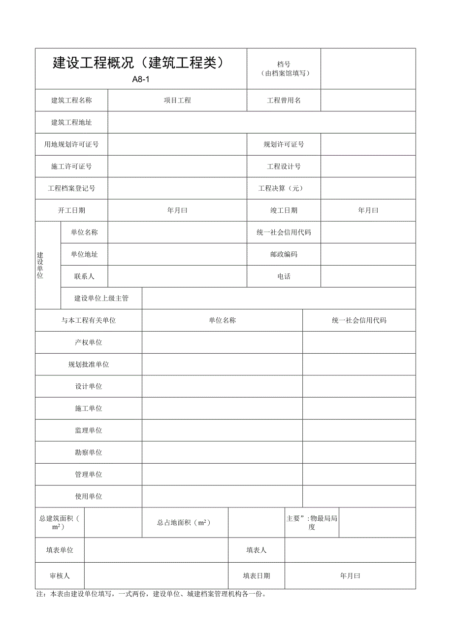 安徽省建设工程建设单位常用资料.docx_第1页