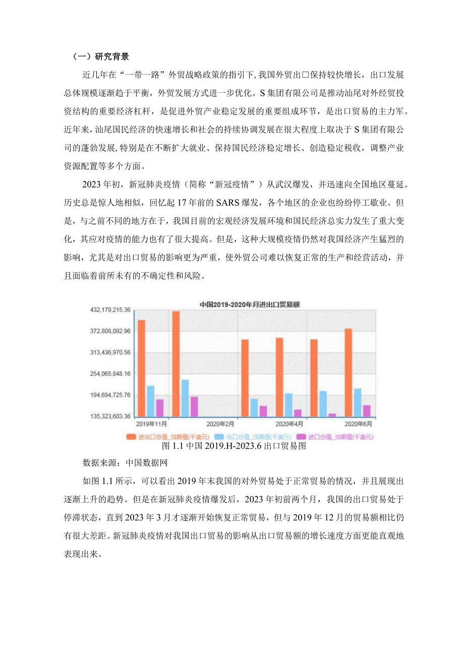 【《新冠肺炎疫情下S集团有限公司的发展现状及存在问题和优化建议（论文）》12000字】.docx_第2页