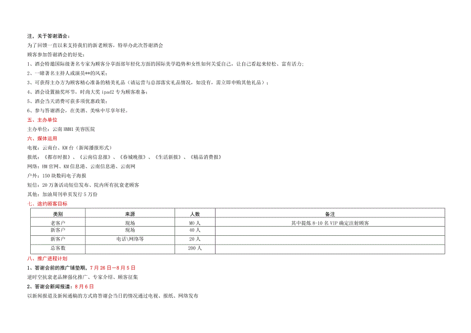 医美整形【逆时空】抗衰老答谢会策划方案.docx_第2页