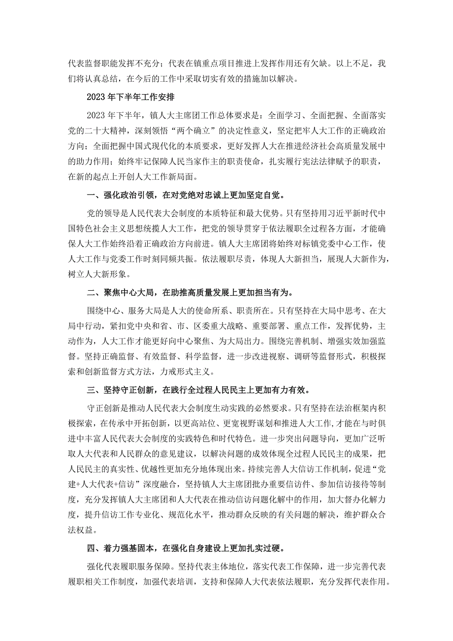 镇2023年上半年人大主席团工作报告.docx_第3页