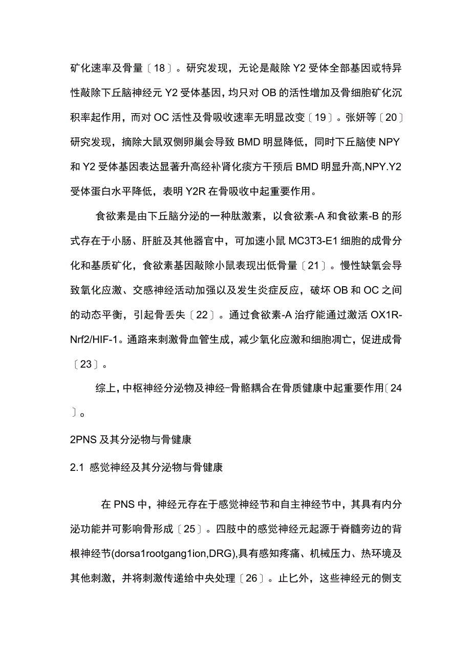 神经系统及其分泌物在运动改善骨健康中的作用机制2024.docx_第3页