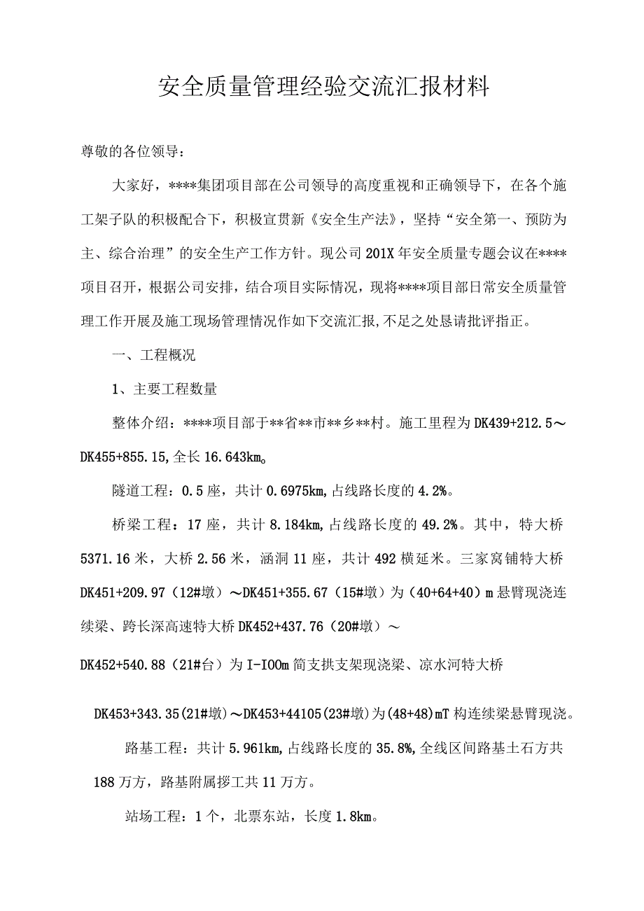 集团项目安全管理经验交流汇报材料.docx_第2页