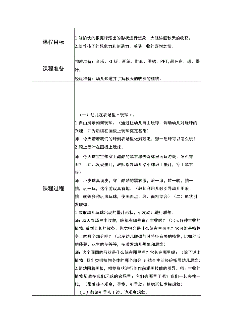 幼儿园优质公开课：大班美术《秋天的收获》教案.docx_第2页