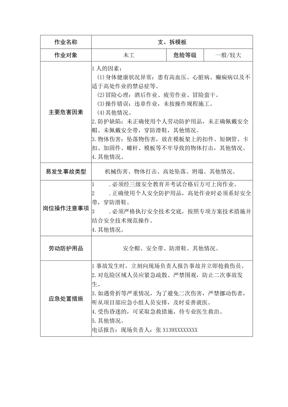 木工安全操作规程清单.docx_第1页