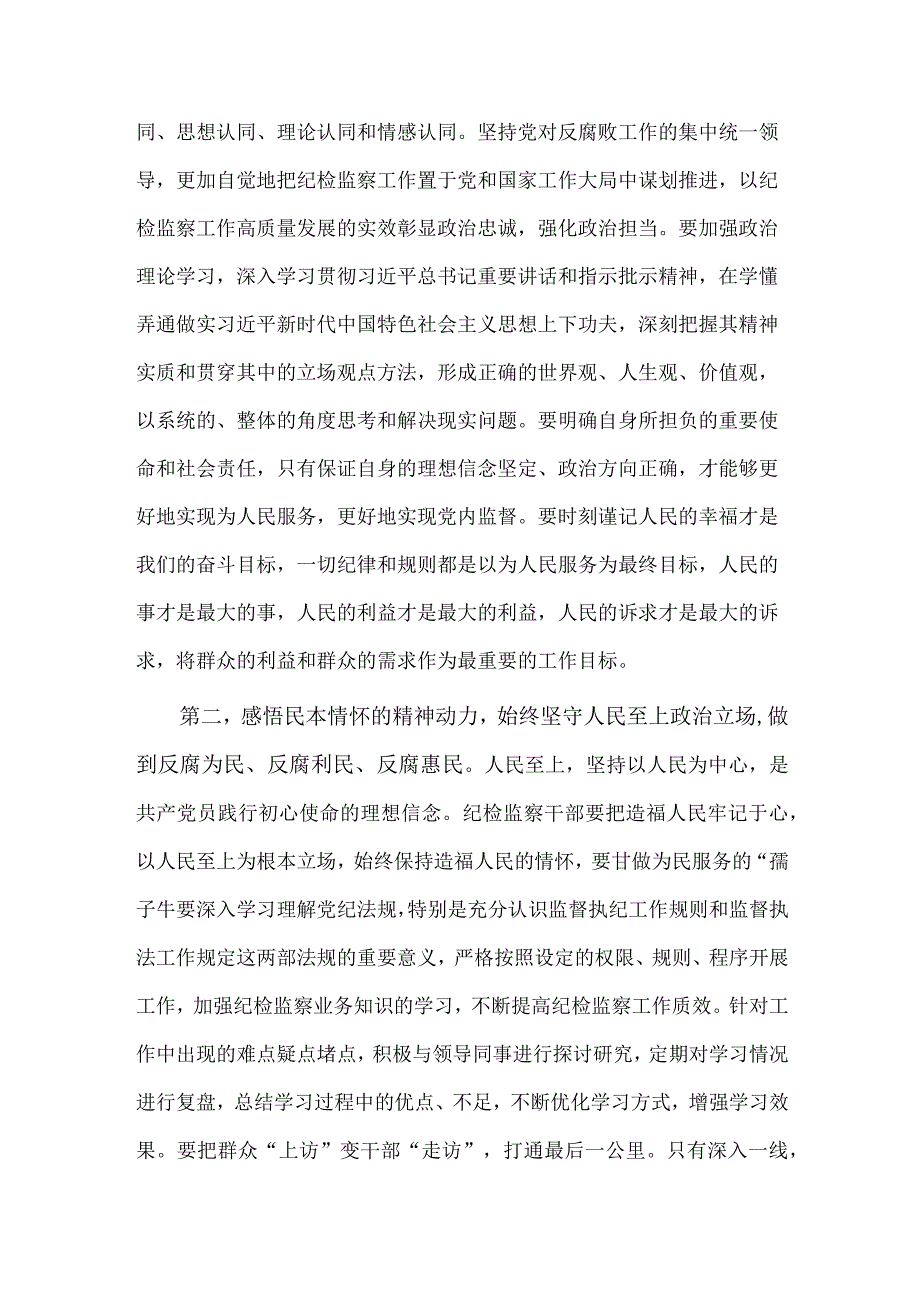 纪检监察干部交流研讨发言稿供借鉴.docx_第2页