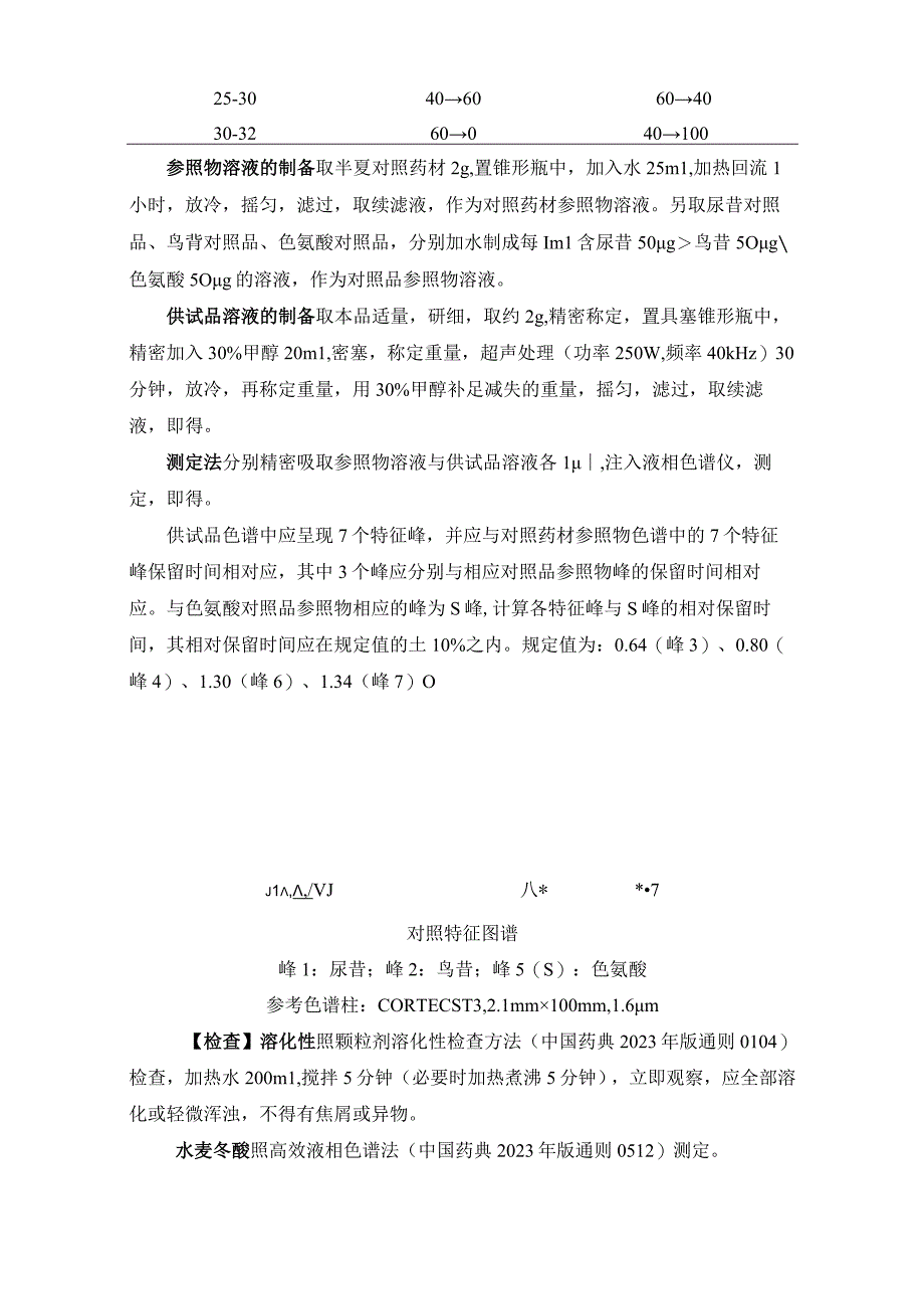 辽宁省中药配方颗粒标准-96清半夏配方颗粒.docx_第2页