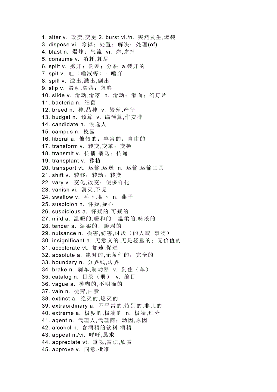 高中英语阅读理解高频词（690个）.docx_第1页