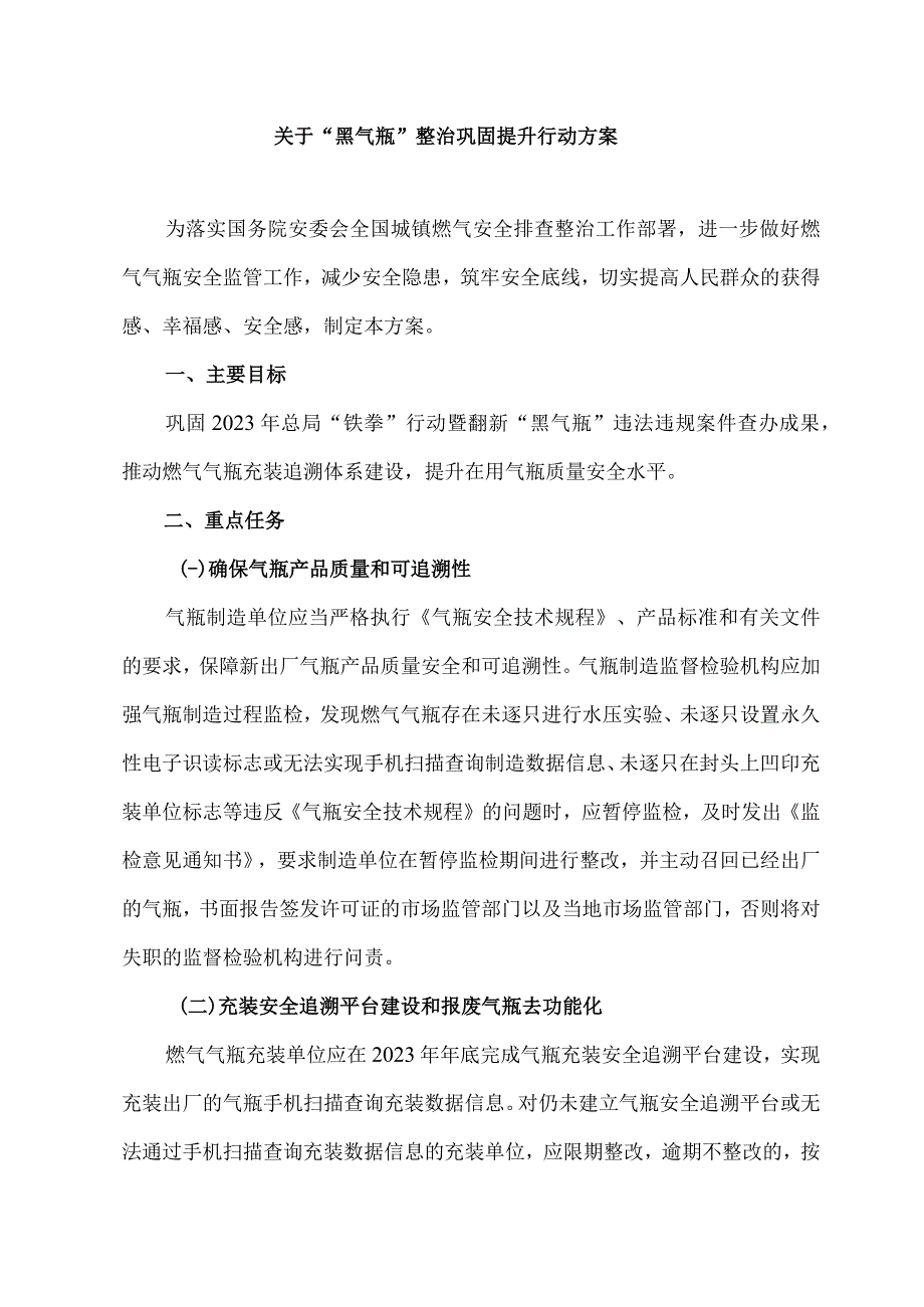 关于“黑气瓶”整治巩固提升行动方案.docx_第1页