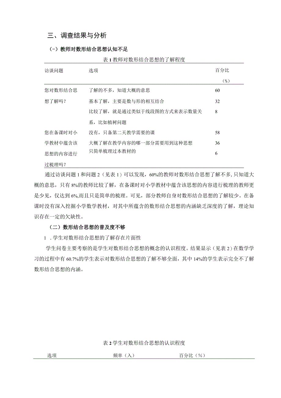 【《小学中年级学生数形结合能力培养现状调查及完善建议（论文）》7600字】.docx_第3页