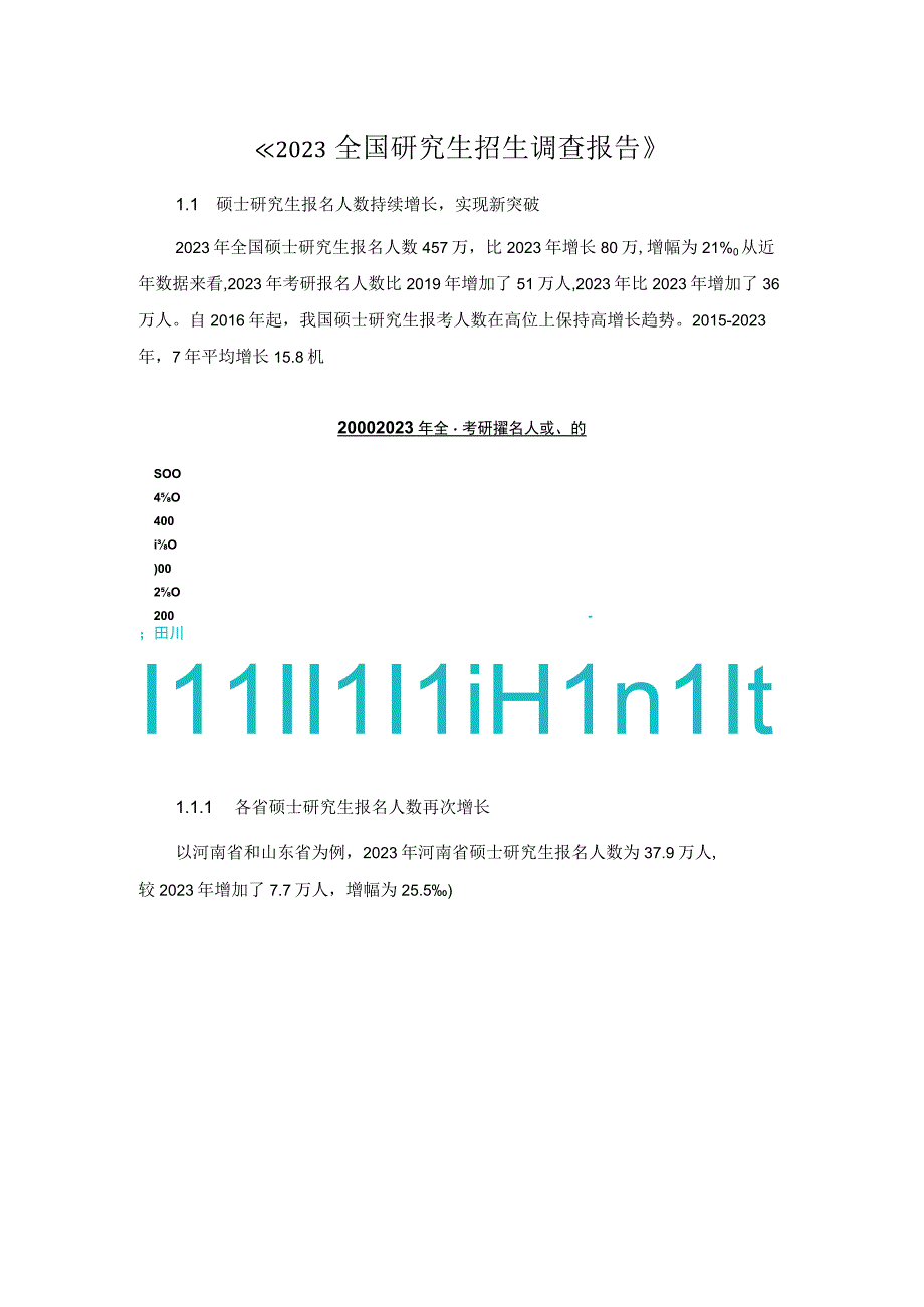 《2022全国研究生招生调查报告》.docx_第1页