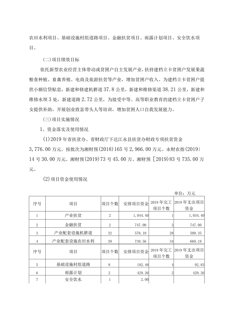 湘诚悦达专审〔2020〕230号江永县扶贫开发办公室2019年度扶贫专项资金绩效评价报告.docx_第2页