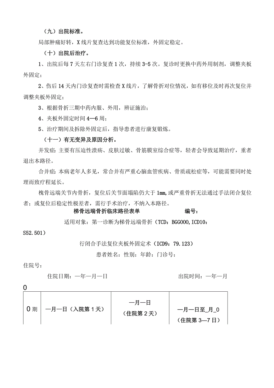 桡骨远端骨折中医临床路径.docx_第3页