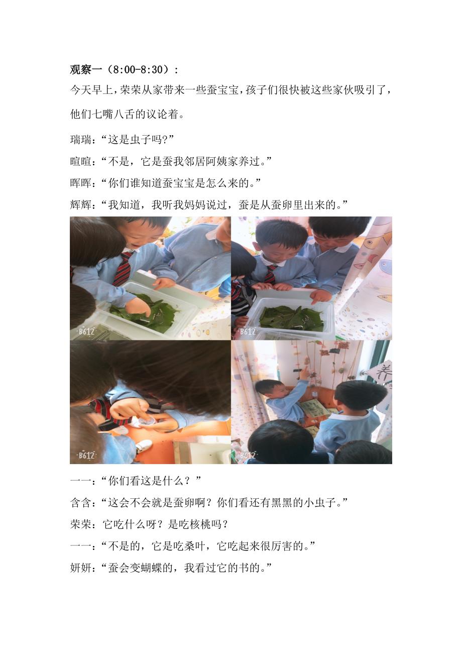 幼儿学习行为观察分析蚕宝宝.doc_第2页