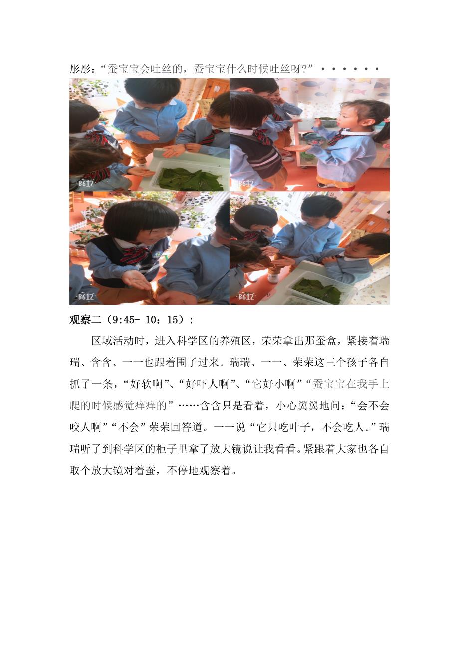 幼儿学习行为观察分析蚕宝宝.doc_第3页