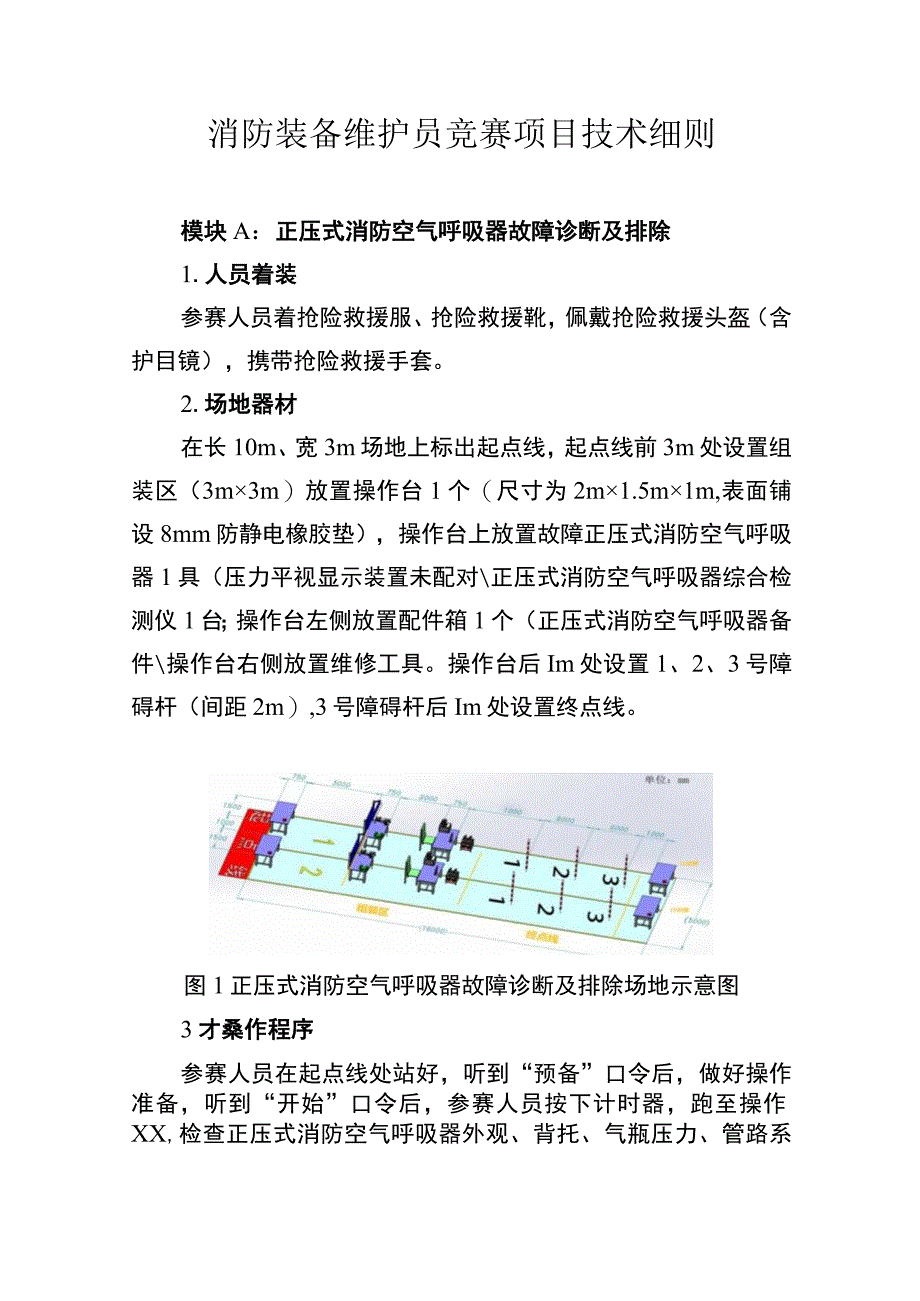 消防装备维护员竞赛项目技术细则.docx_第1页