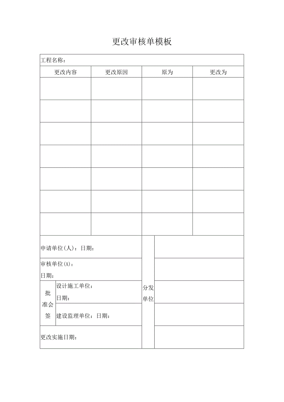 更改审核单模板.docx_第1页