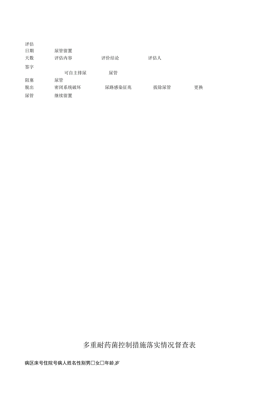 院感各种监测表汇总.docx_第2页