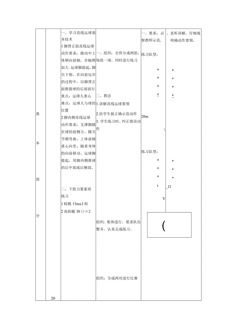 直线运球-足球-人教版八年级体育与健康.docx_第2页