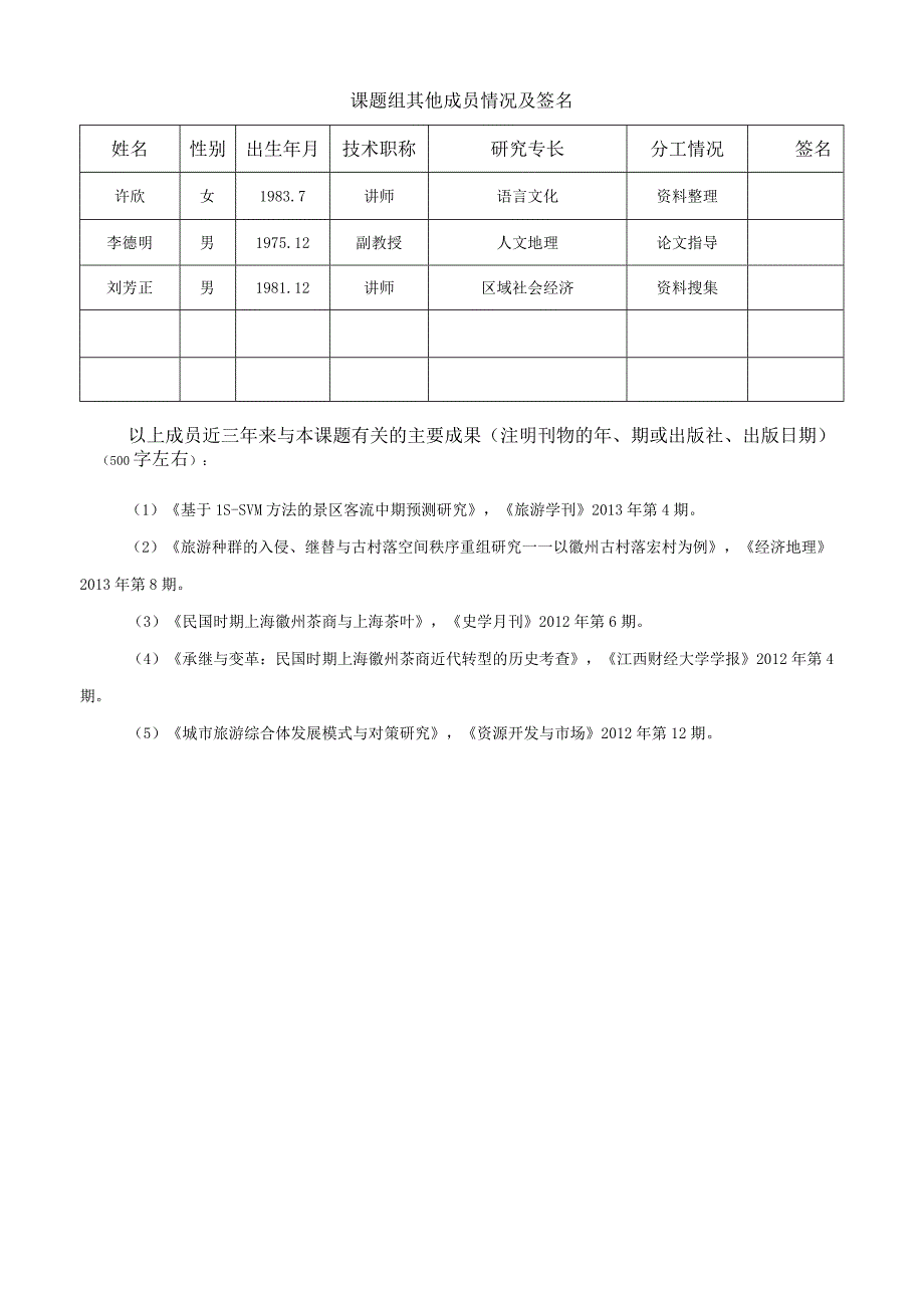 黄山学院人文社会科学研究项目申请书.docx_第2页