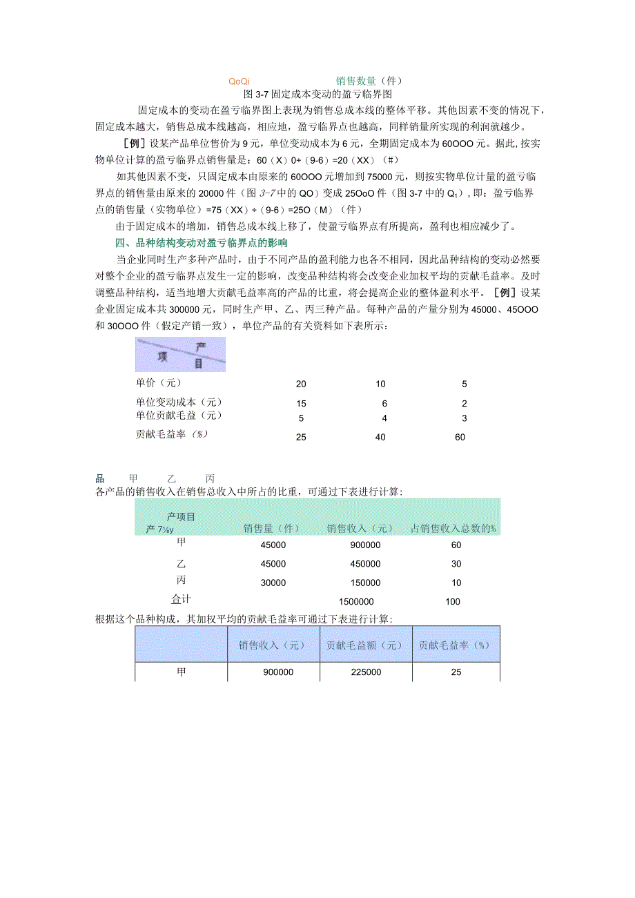 第二节-有关因素的变动对盈亏临界点及实现目标利润影响的分析.docx_第2页