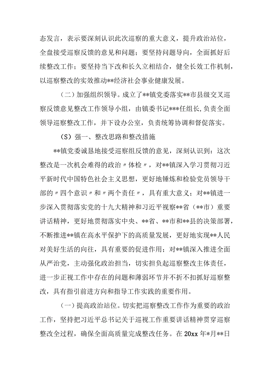 某乡镇党委关于落实巡察整改情况报告.docx_第2页