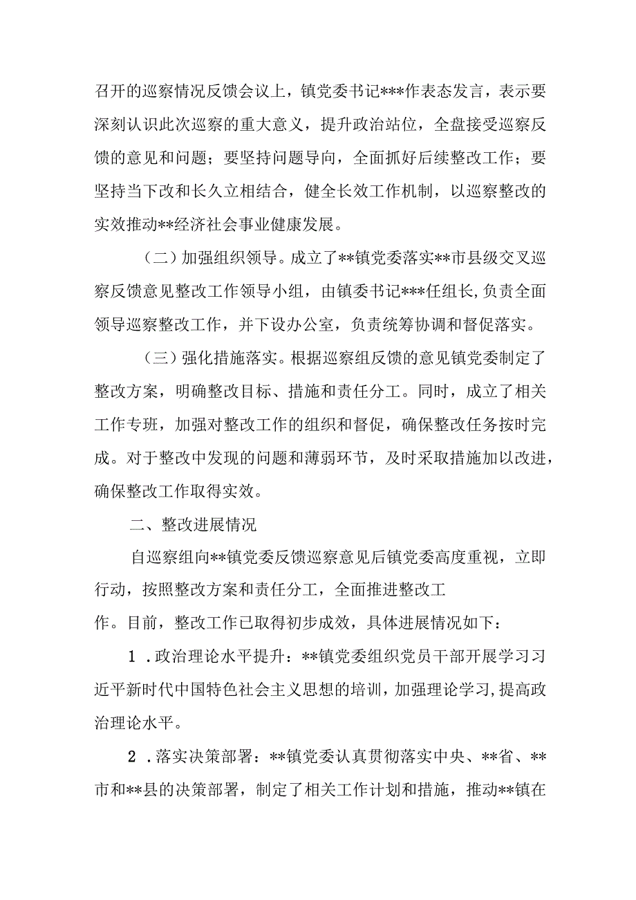 某乡镇党委关于落实巡察整改情况报告.docx_第3页